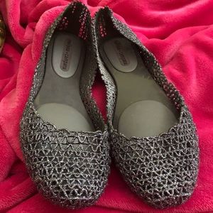 Melissa- Campana caged Jelly flat